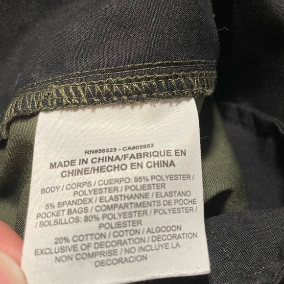 Nike Golf Standard Fit Olive Green Dri-Fit Performance Shorts Size 33 - Picture 6 of 10